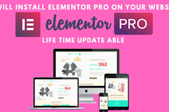 design wordpress website, landing page or squeeze page