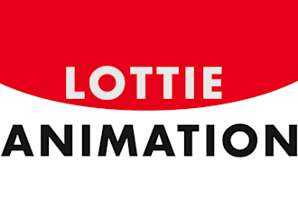 create unique custom lottie animation, json, HTML, lottie file for your web app