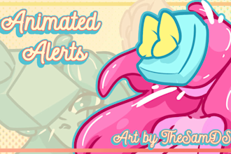draw animated stream alerts