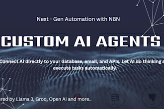 build n8n automation workflows, ai integrations, and API connections