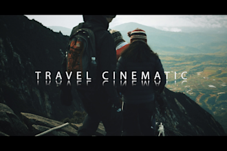 edit your travel video cinematically