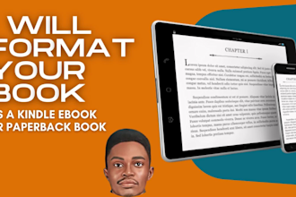 format your book for amazon KDP