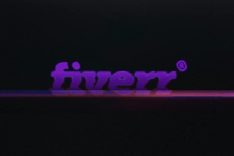 create glitch logo reveal intro in 24 hours