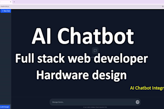 ai developer full stack web developer cloud engineer hardware design