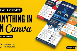 create canva branding and social media designs editable