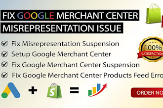 fix google merchant center misrepresentation