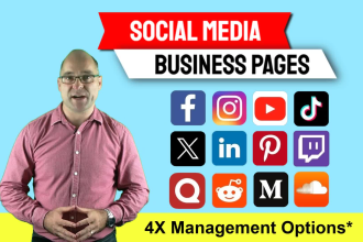 create social media business pages