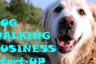 show you how to set up your own dog walking business