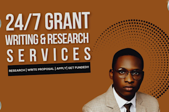 do grant proposal and apply for grants