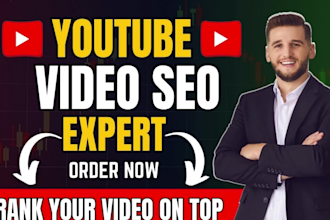 do best youtube video SEO expert optimization for top rank