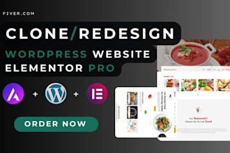 clone copy or duplicate website into wordpress