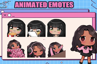 create custom animated emotes for your channel