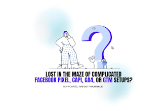 set up meta facebook pixel, google analytics 4, and ecommerce conversion API