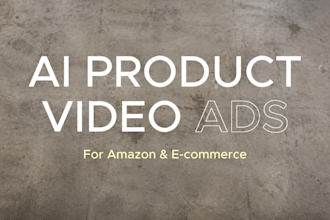 create 4k amazon product video ad, ai video ad