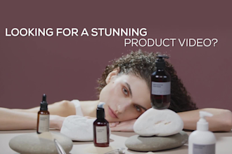 shoot video ads for your product on amazon, shopify,facebook