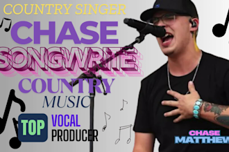 arrange country tracks with studio quality
