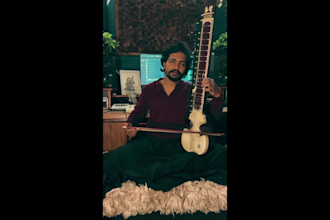 record soulful esraj melodies for your indian classical or fusion track