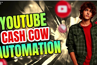 automate youtube cash cow channels, boost passive income with quality videos