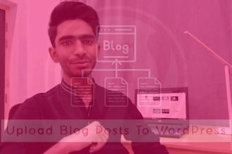 upload blog posts to wordpress quickly
