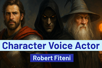 voice your dnd, rpg, and fantasy game npc characters
