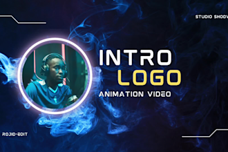 create animation video youtube intro or outro HD