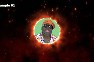 create  beat logo animation music video or custom videos