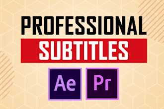 add synced english subtitles and captions to the video