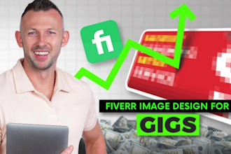 design fiverr gig image, gig thumbnail, gig cover, picture
