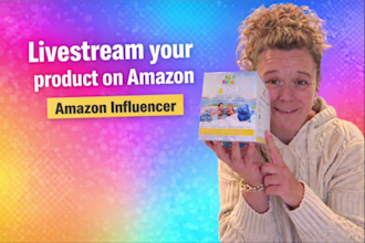 livestream your product on amazon as an amazon influencer