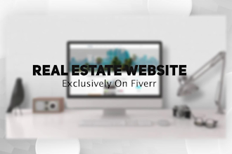 design and create your real estate website on wordpress