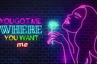 make lyric and visualization video for your song or project