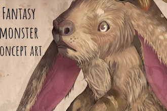 design a fantasy creature for your rpg game book or movie