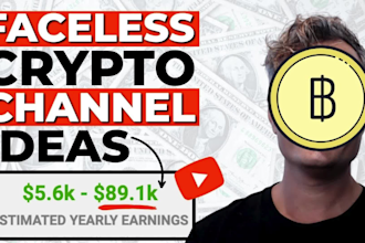 create quality youtube faceless forex and crypto trading video course