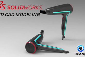 do 3d cad modeling, 3d printing and cad design,  stl, obj