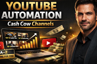 build a result driven youtube automation channel with faceless cash cow videos