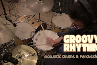 record and mix acoustic drums to fit your song