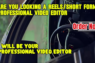 do professional reels video editing