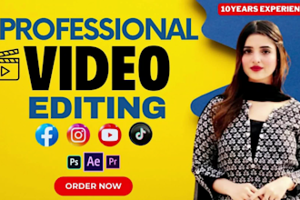 do youtube video editing, shorts, vlogs, podcasts, talking head