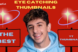 design eye catching thumbnails to boost your views fast