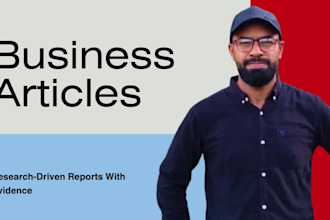 write business articles with swot, pest and pricing insights