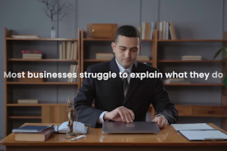 create a live action explainer video or commercial ads video