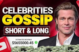 create viral celebrity gossip and celebrity news videos