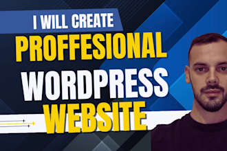 create and design a mobile responsive wordpress website