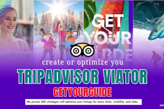skyrocket your SEO rankings on tripadvisor, getyourguide, viator, klook, airbnb