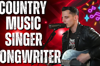 write and produce acoustic country music singer songwriter and music producer