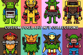 create pixel art for your nft collection