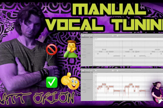 tune your vocals and mix them with your instrumental