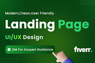 do homepage design,figma landing page design,webpage redesign,homepage mockup
