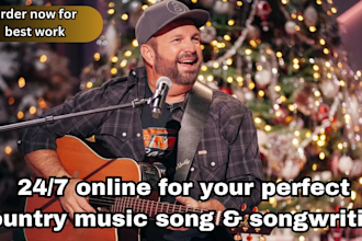 be your professional country music singer and songwriter