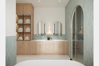 create photorealistic 3d bathroom renders